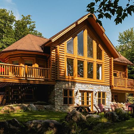 Mille-Isles Fiddler Lake Resort Chalet 76 Deer מראה חיצוני תמונה