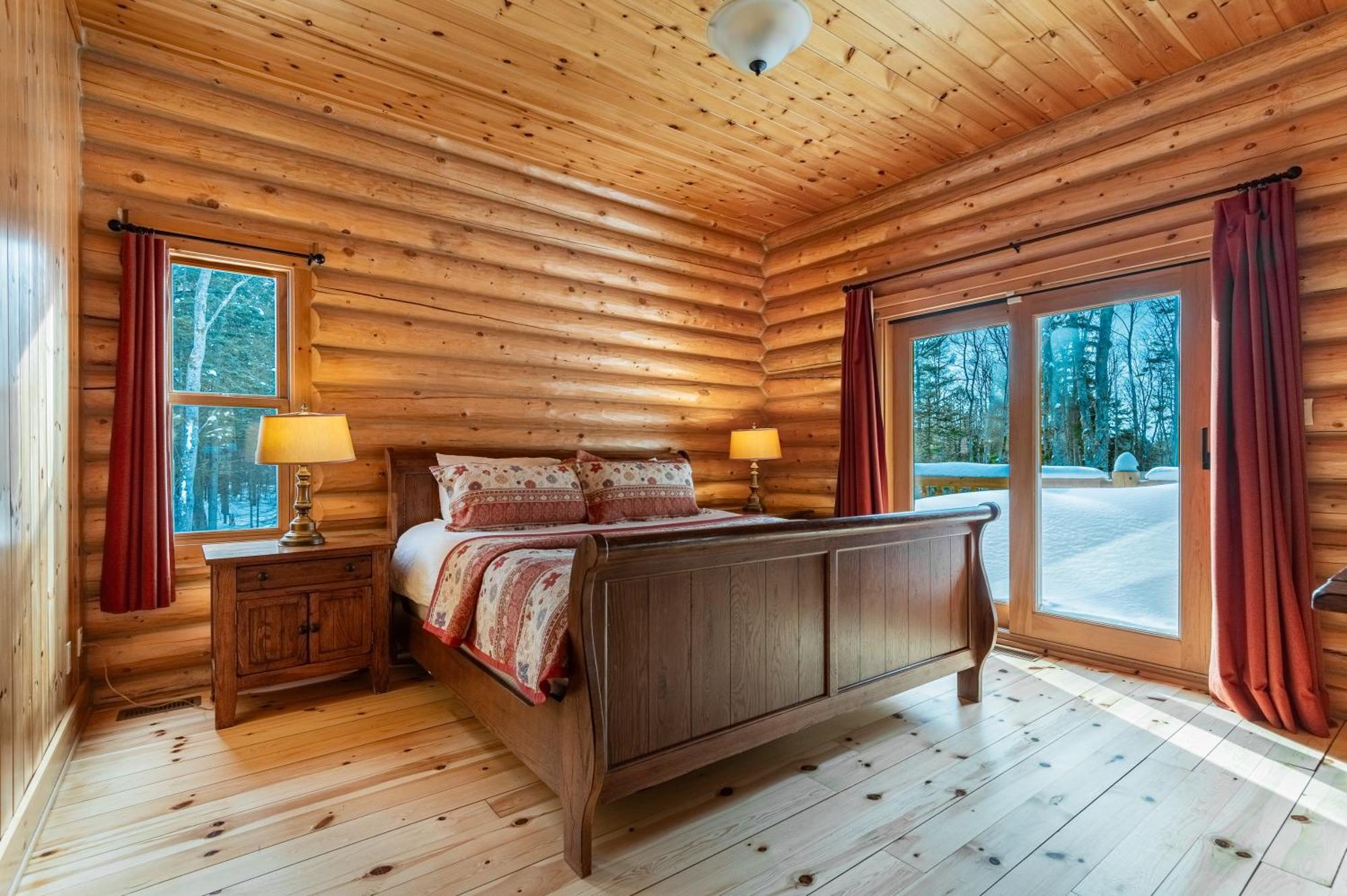 Mille-Isles Fiddler Lake Resort Chalet 76 Deer מראה חיצוני תמונה
