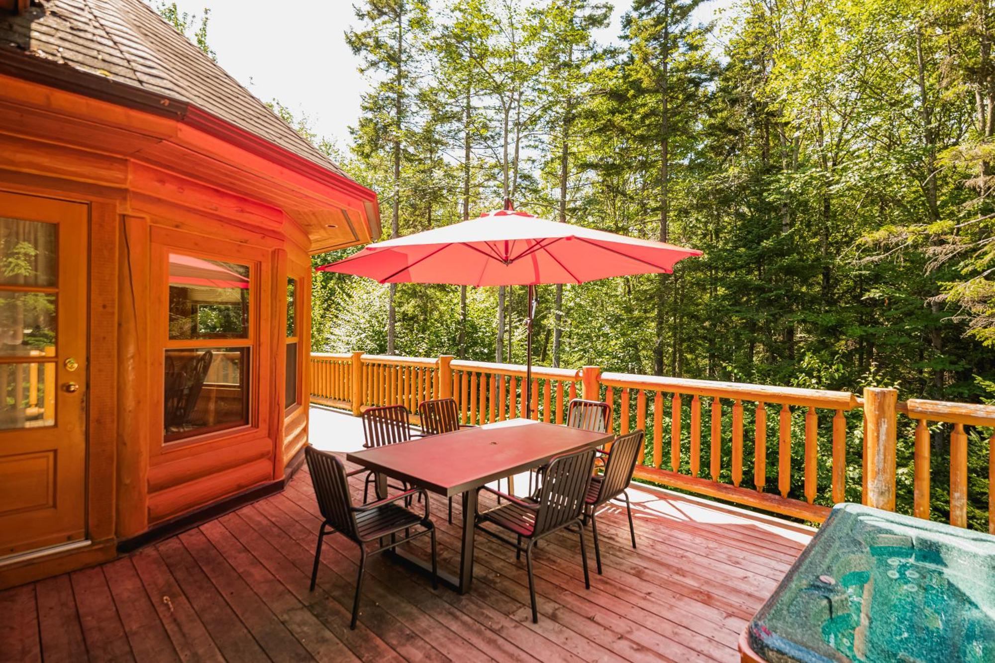 Mille-Isles Fiddler Lake Resort Chalet 76 Deer מראה חיצוני תמונה