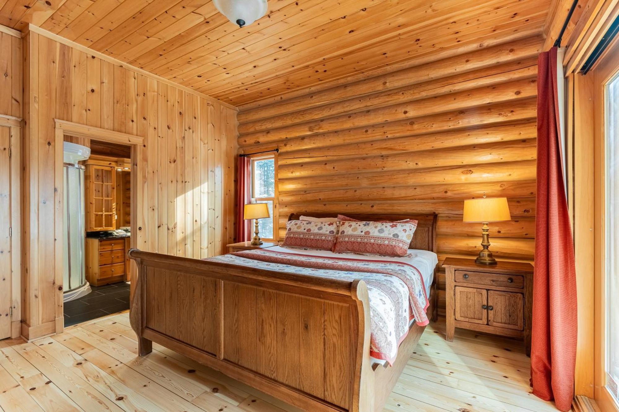 Mille-Isles Fiddler Lake Resort Chalet 76 Deer מראה חיצוני תמונה