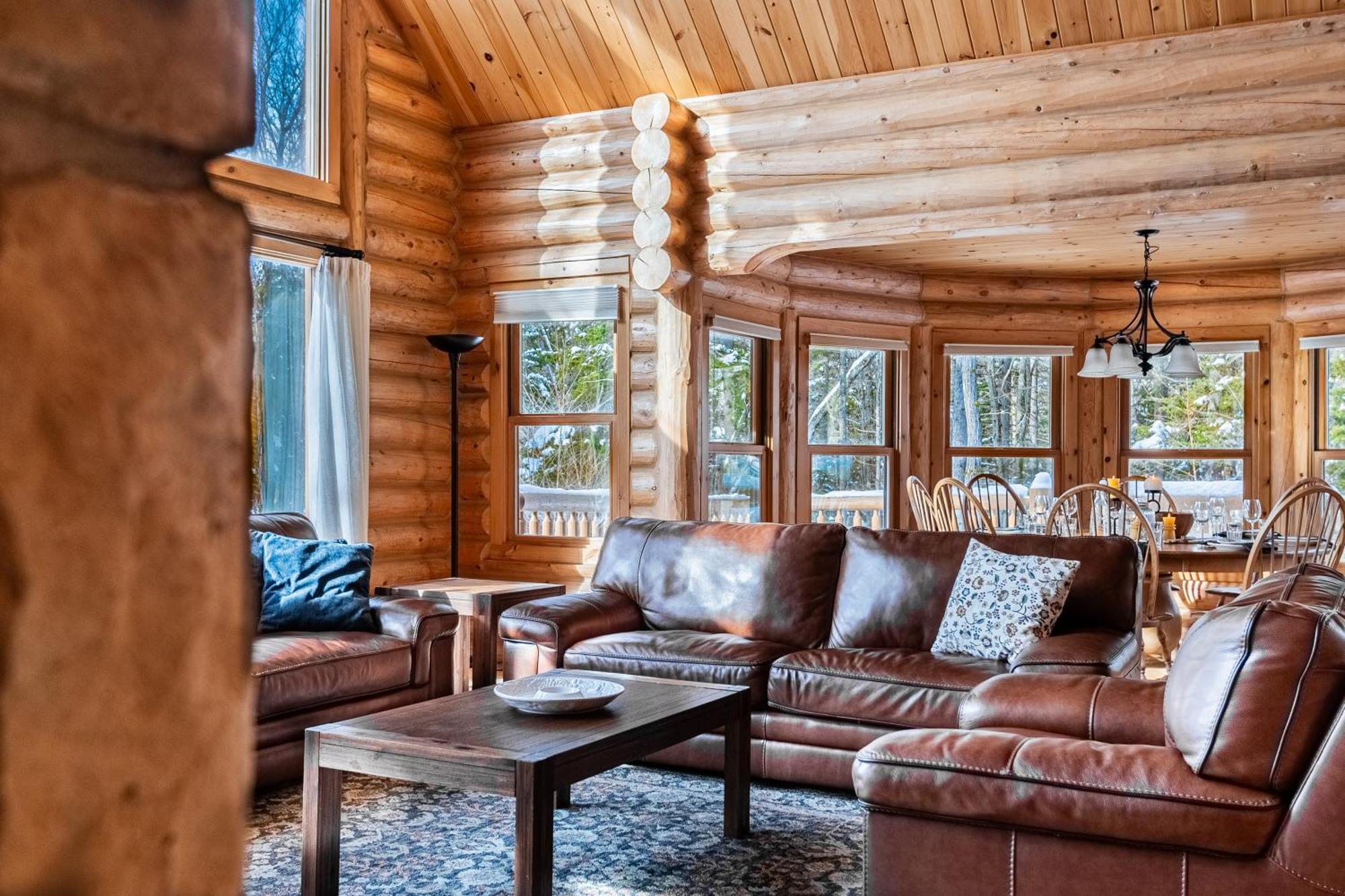Mille-Isles Fiddler Lake Resort Chalet 76 Deer מראה חיצוני תמונה