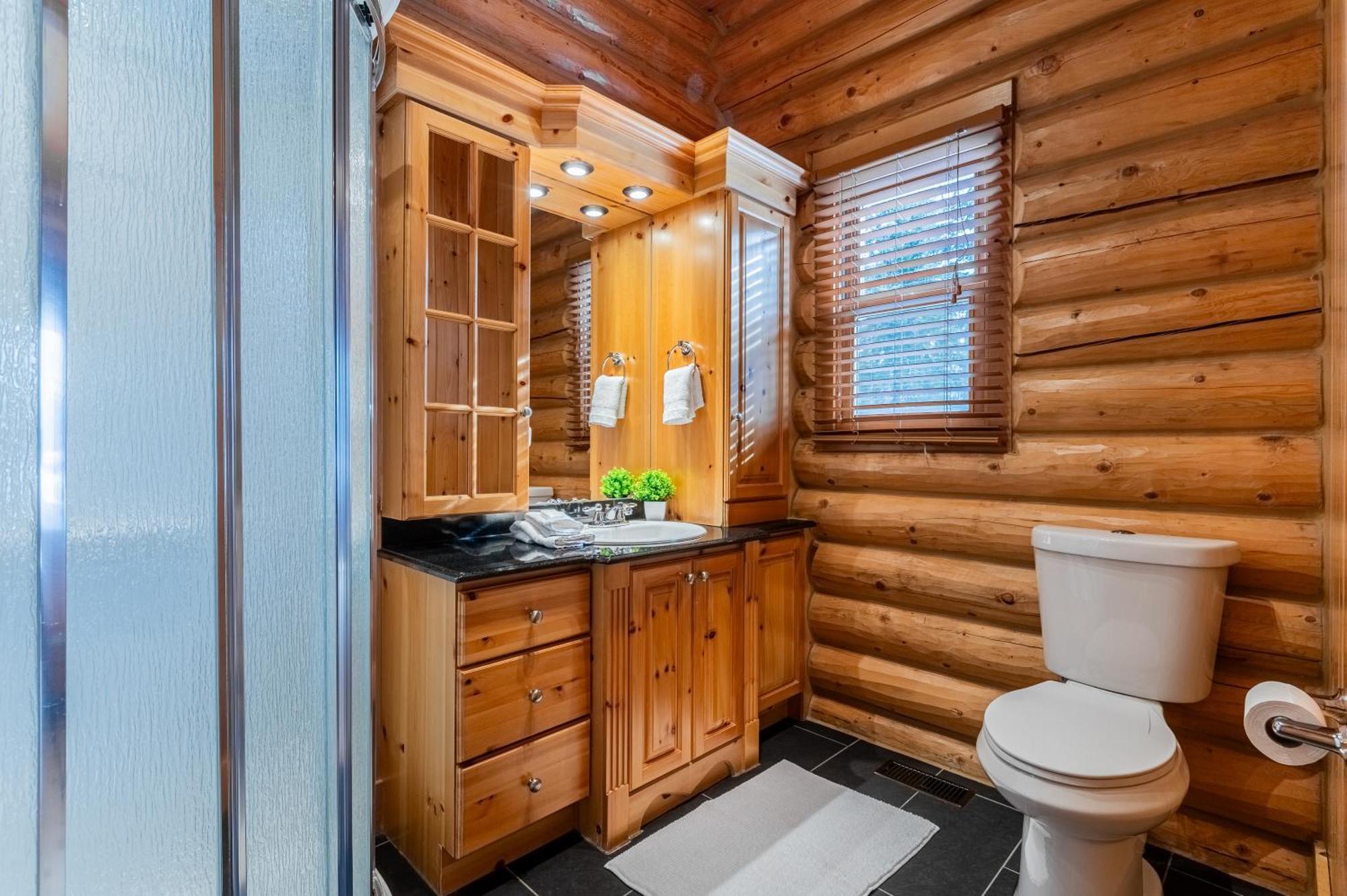 Mille-Isles Fiddler Lake Resort Chalet 76 Deer מראה חיצוני תמונה