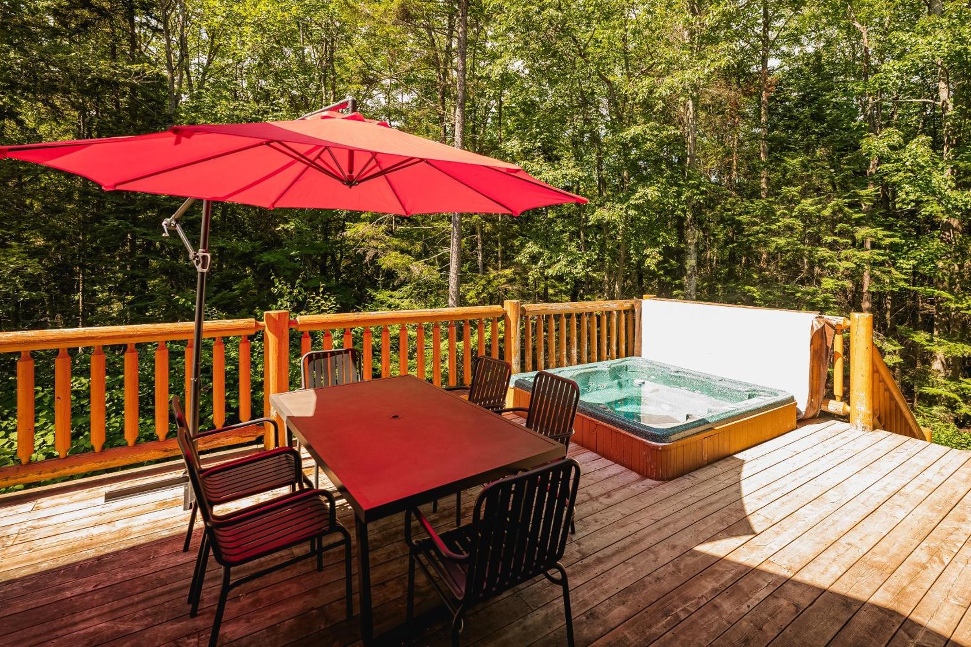 Mille-Isles Fiddler Lake Resort Chalet 76 Deer מראה חיצוני תמונה